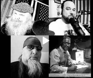 “BZ’s Saloon panel with Sack Head Shaun, BZ, Jersey Joe, and Lonnie Poindexter analyzing the Harris vs President Trump debate on September 12, 2024.”