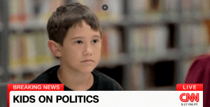 photo of CNN interview, credit to CNN