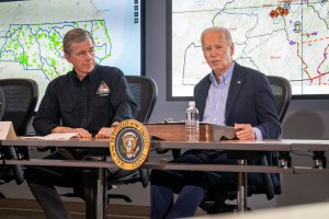 President Biden in North Carolina for Helene