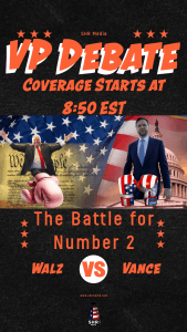 VP debate Boxing Poster