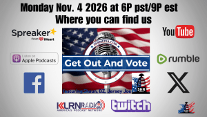 Get out and vote graphic