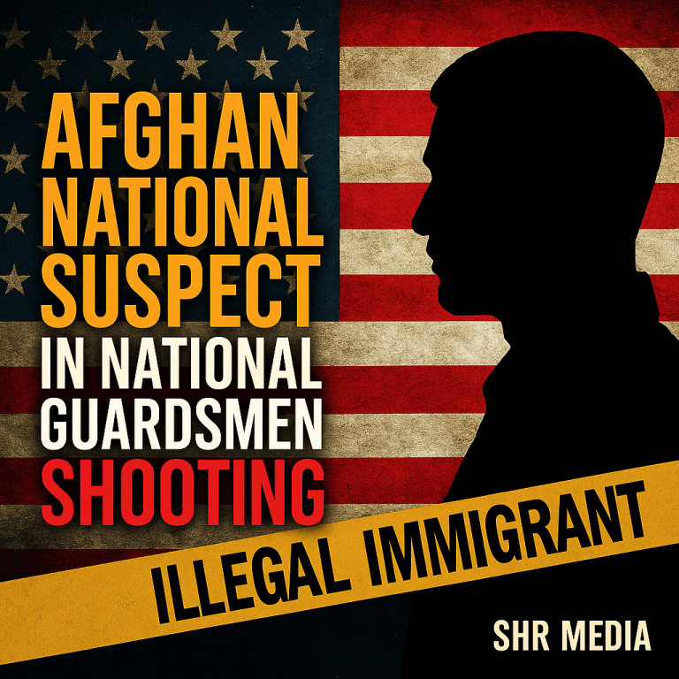 “Graphic referencing Afghan national Rahmanullah Lakanwal, suspected in Washington DC National Guard shooting, highlighting reported overstay after Biden’s botched Afghanistan withdrawal.”