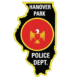 Hanover Park Police badge edited with Montenegro flag and albatross symbol