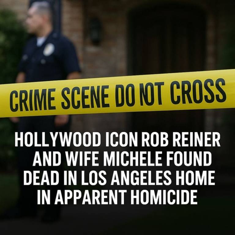 Rob Reiner and wife Michele Singer Reiner found dead in their Los Angeles home as police investigate an apparent homicide.