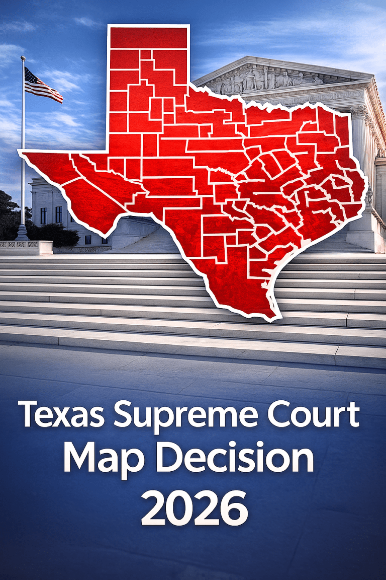 Supreme Court allows Texas to use newly drawn congressional map for 2026 elections