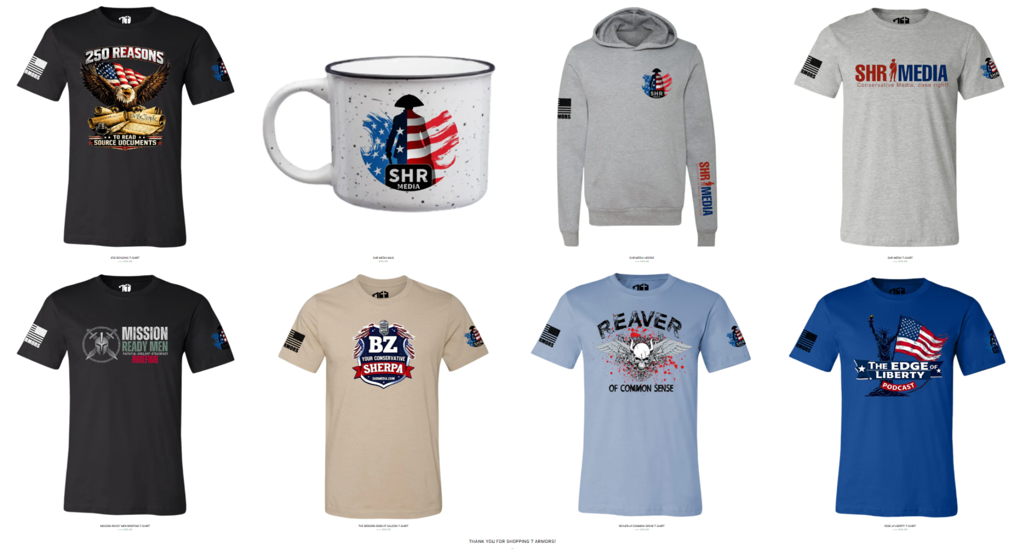 SHR Media Shop Collage