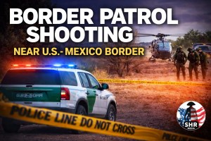 Border Patrol agents respond to a shooting near the U.S.-Mexico border in Arivaca, Arizona, as an investigation unfolds.