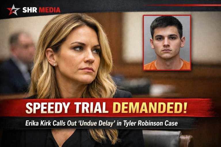 Erika Kirk demands a speedy trial in the Tyler Robinson murder case