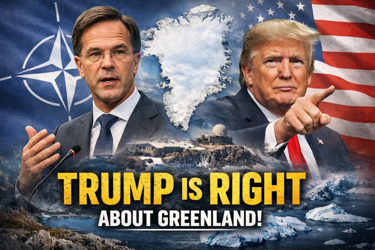 NATO Secretary General Mark Rutte acknowledges Donald Trump’s position on Greenland’s strategic importance during global security discussions.