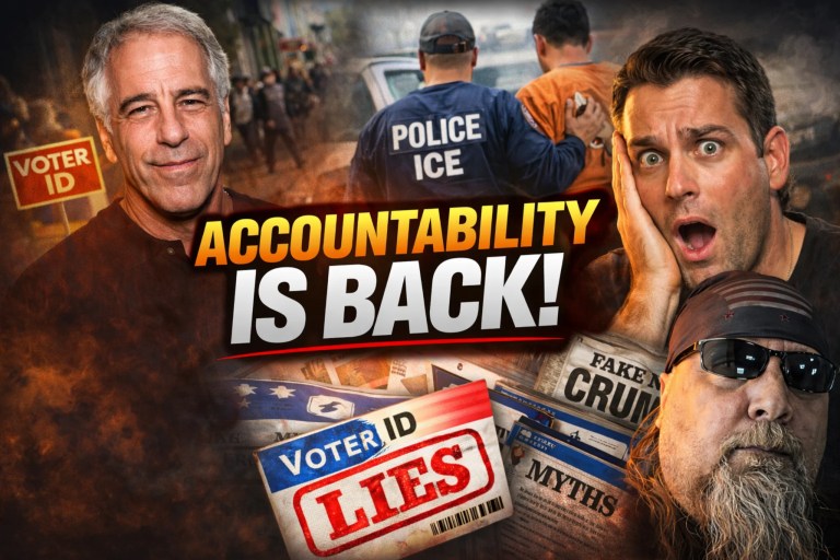 Accountability returns as ICE enforcement, voter ID facts, and crime reduction expose collapsing media narratives
