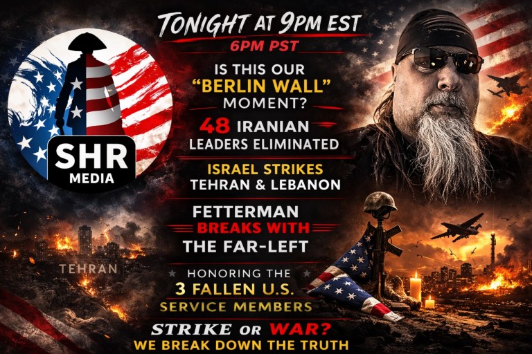 Reaver of Common Sense March 2 2026 live show graphic discussing Iran strikes, Israel attack on Tehran, 48 Iranian leaders eliminated, and honoring fallen U.S. service membersReaver of Common Sense March 2 2026 live show graphic discussing Iran strikes, Israel attack on Tehran, 48 Iranian leaders eliminated, and honoring fallen U.S. service members