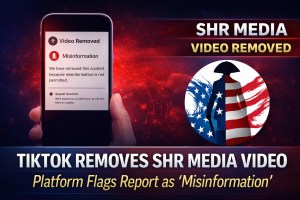 TikTok removes SHR Media video discussing Iranian sleeper cell alert after platform flags content as misinformation